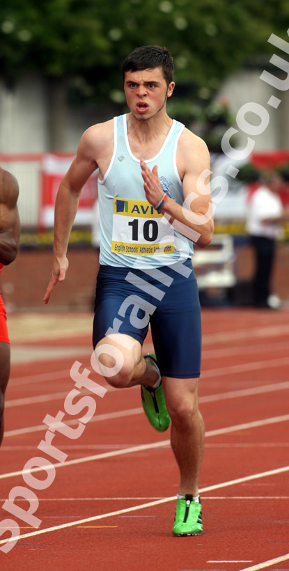 Ryan Palmer (Cambridge) 100m senior boys